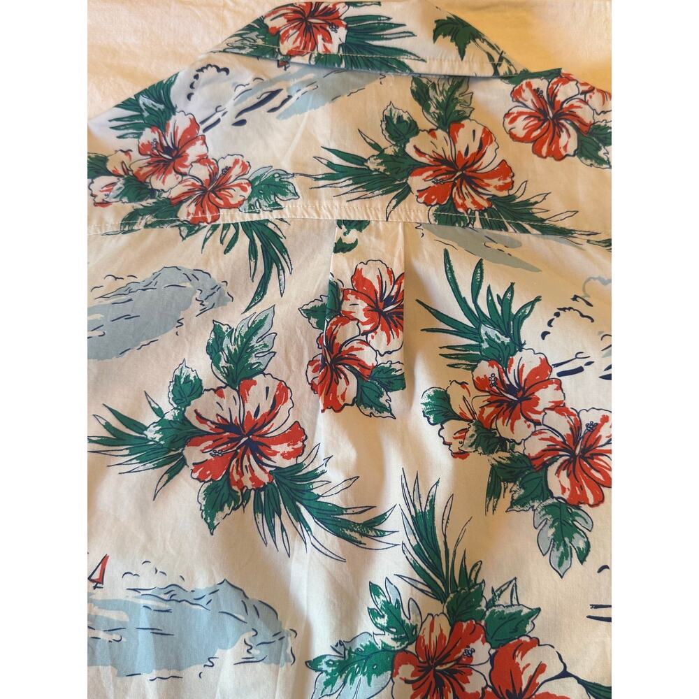 Bixby Nomad Men’s Casual Short Sleeve Shirt Tropical Design Size Med Reg Short - Picture 6 of 16